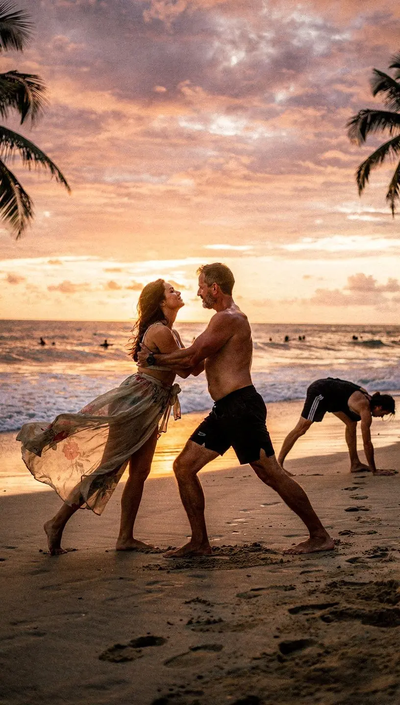 Vista panorámica de un taller de yoga creativo en una sala iluminada.